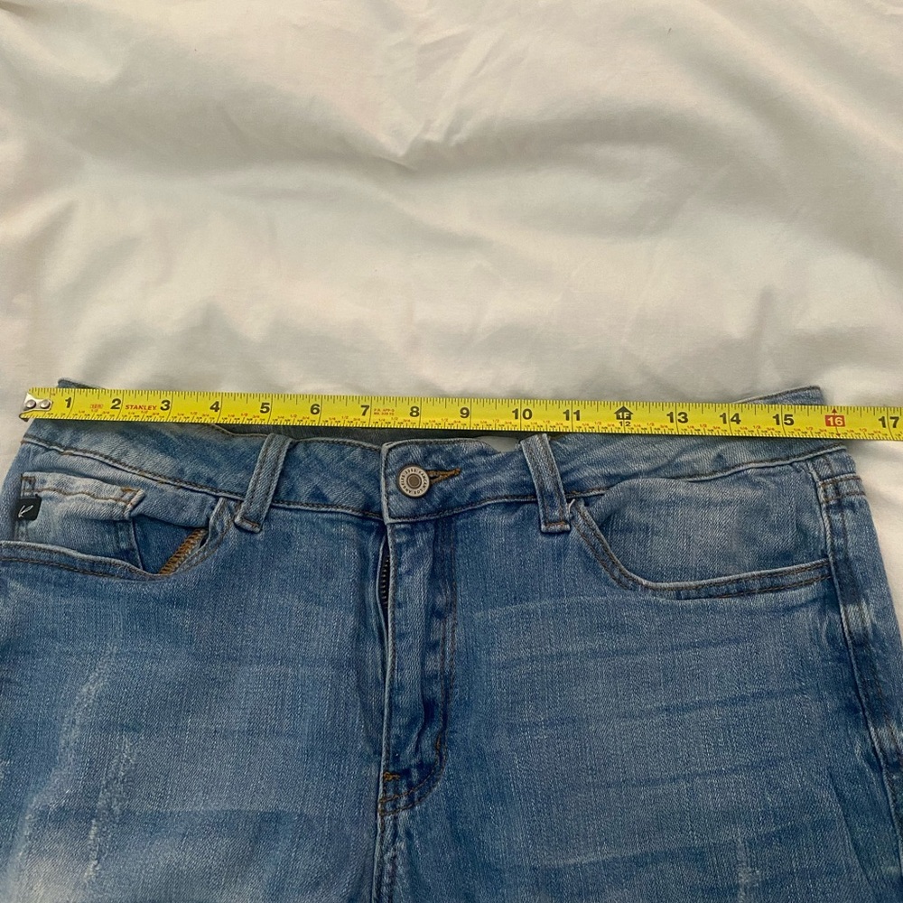 KanCan Ripped Distressed Light Wash Jeans - Size 29 - Picture 2 of 8